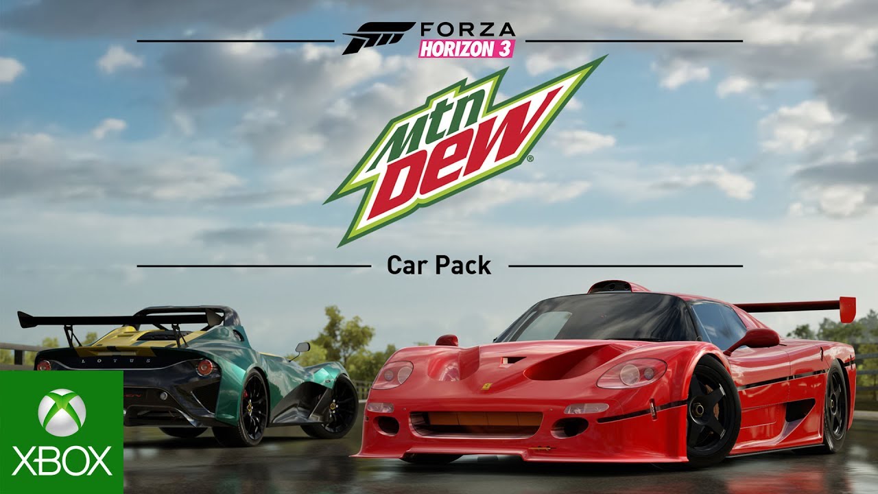 Forza Horizon 3 : Mountain Dew Car Pack Trailer