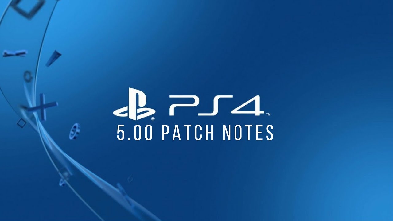 PlayStation 4 OS 5.00 Update Detailed