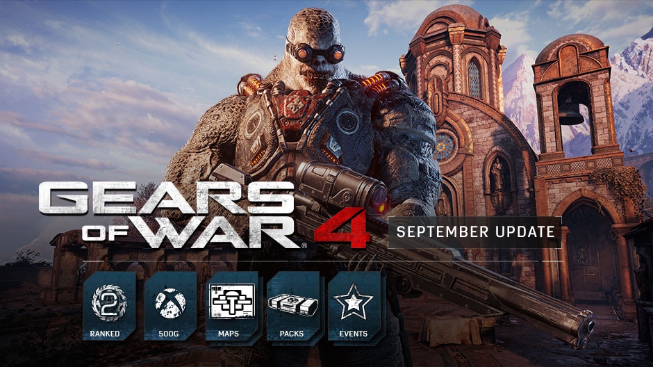 Gears of War 4 : September Update Details