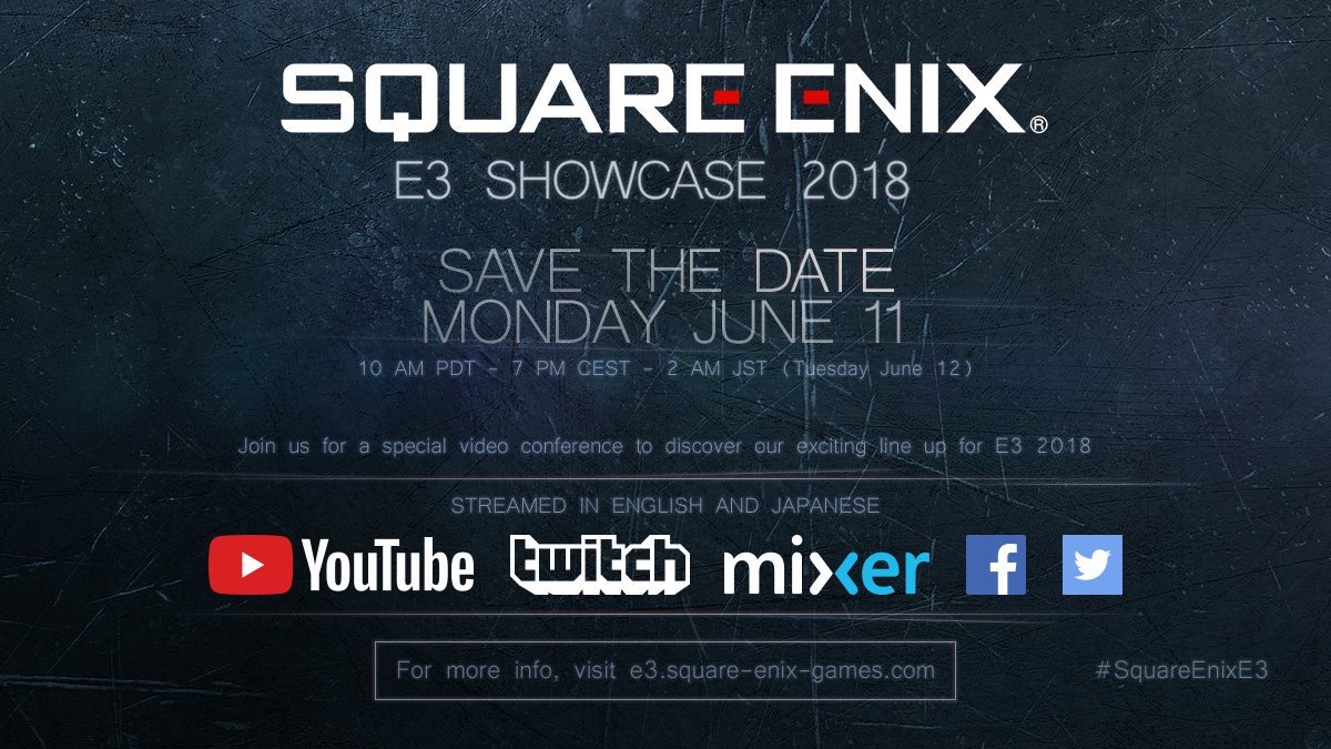 Square Enix Announces E3 Showcase Event