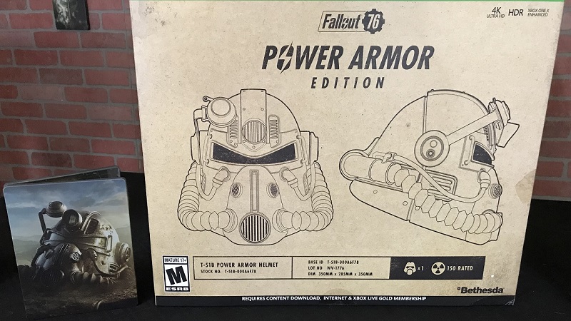 Unboxing : Fallout 76 Power Armor Collector’s Edition