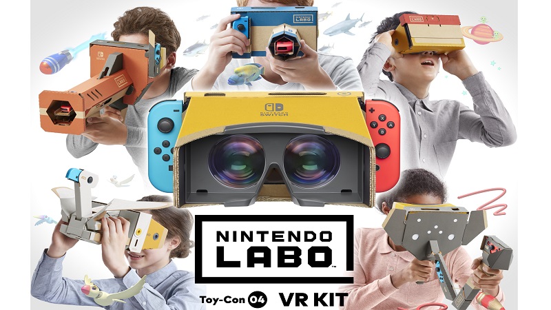 Nintendo Labo : Toy-Con 04 VR Kit Video
