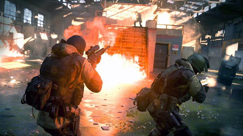 Call of Duty Modern Warfare : 5 Minutes of Gunfight Gameplay