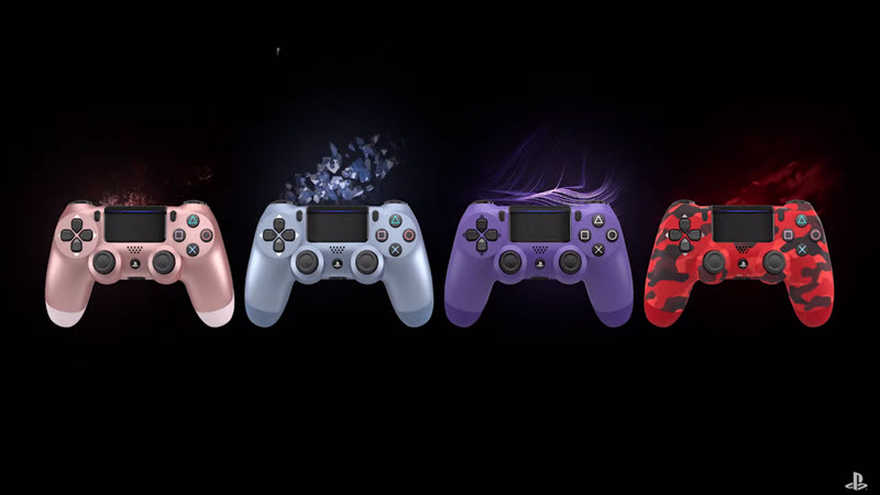 New Dual Shock 4 colors coming out this Fall