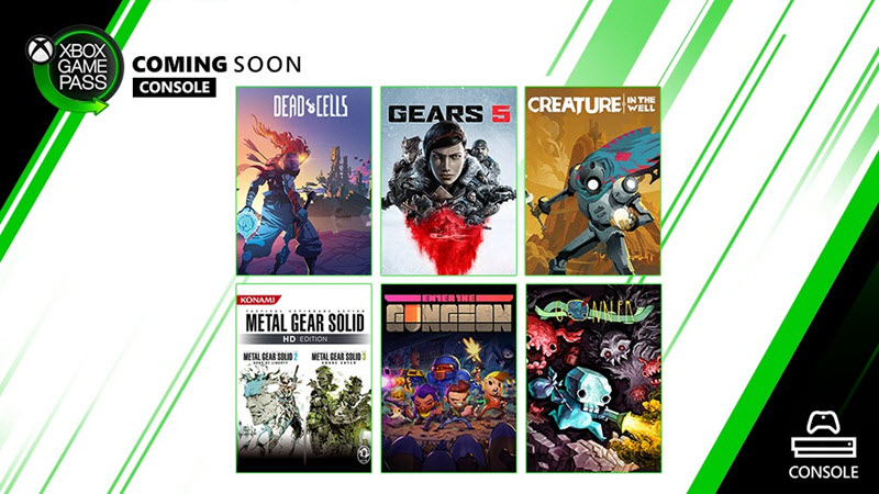 September Arrivals for Gamepass : Gears 5, Dead Cells and more