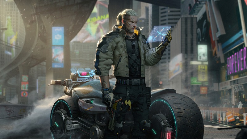 This Witcher and Cyberpunk 2077 Crossover Fanart is Incredible