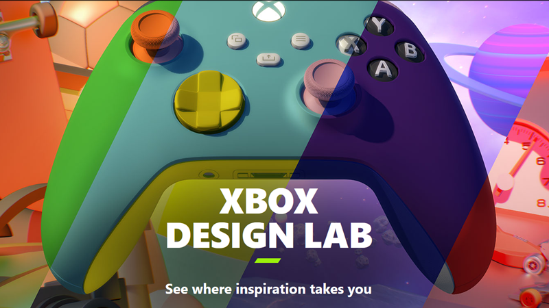 Xbox Design Lab has Returned for Xbox Series X / S Controllers