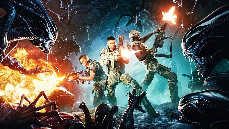 Aliens Fireteam Elite : New Trailer Highlights Co-Op Xenomorph Hunting