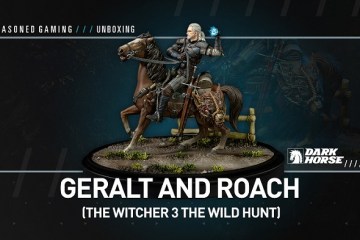 Unboxing : The Witcher 3 Geralt and Roach Statue from Dark Horse