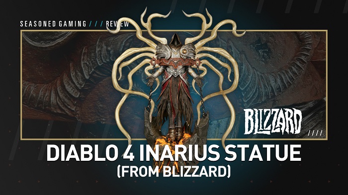 Unboxing : Diablo 4 Inarius Statue from Blizzard